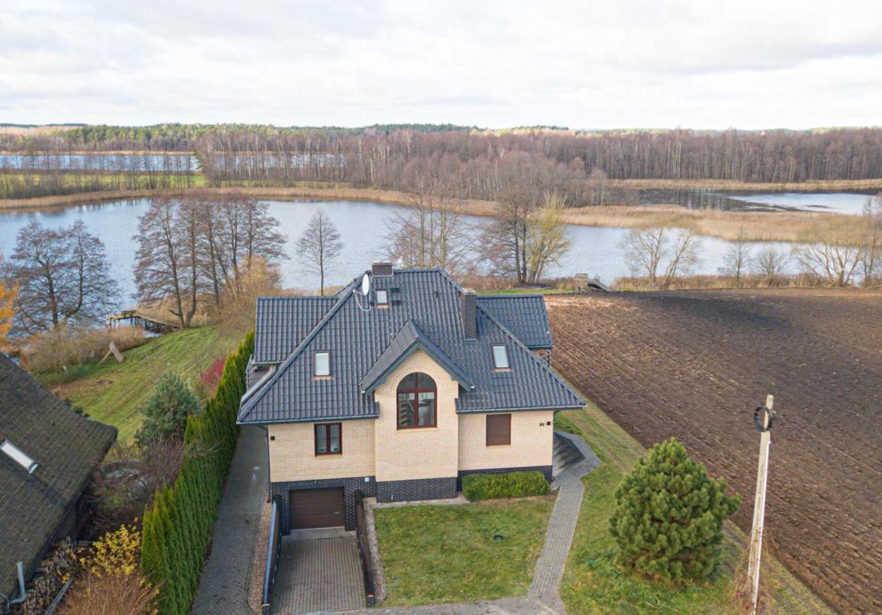 Domwigierski Pl -Jeziorki -Gr- Comfort-Ferienhaus-Polen - Wlasna Linia Brzegowa I Sauna Wysoki Most  外观 照片