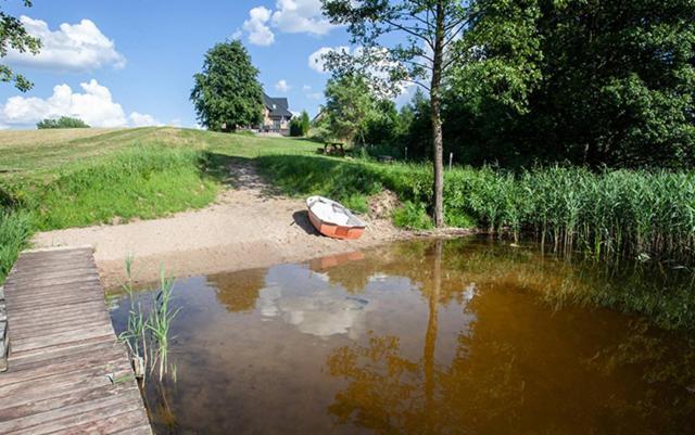 Domwigierski Pl -Jeziorki -Gr- Comfort-Ferienhaus-Polen - Wlasna Linia Brzegowa I Sauna Wysoki Most  外观 照片