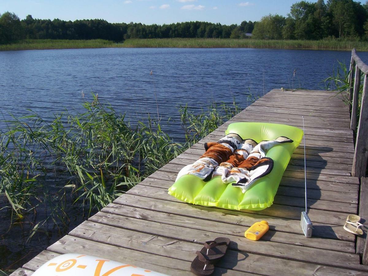 Domwigierski Pl -Jeziorki -Gr- Comfort-Ferienhaus-Polen - Wlasna Linia Brzegowa I Sauna Wysoki Most  外观 照片