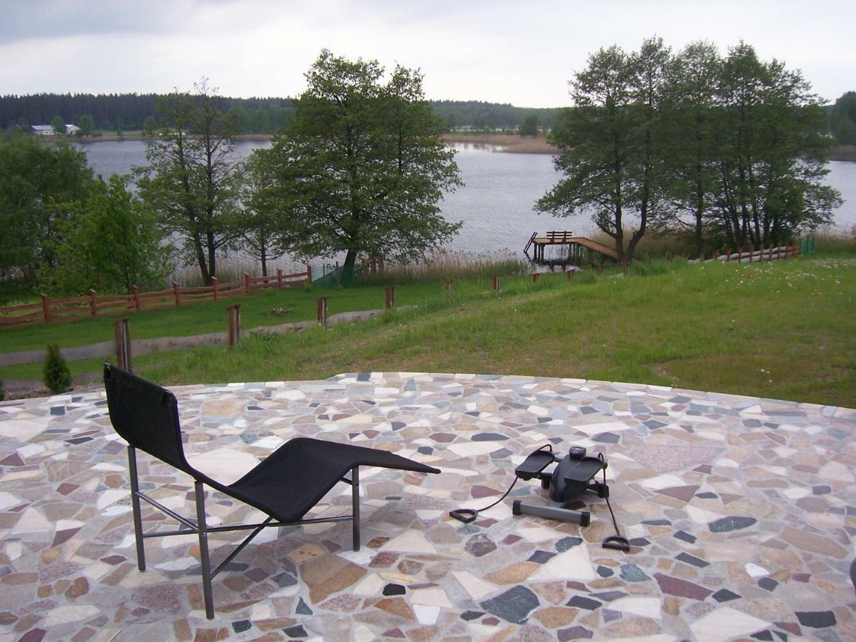 Domwigierski Pl -Jeziorki -Gr- Comfort-Ferienhaus-Polen - Wlasna Linia Brzegowa I Sauna Wysoki Most  外观 照片