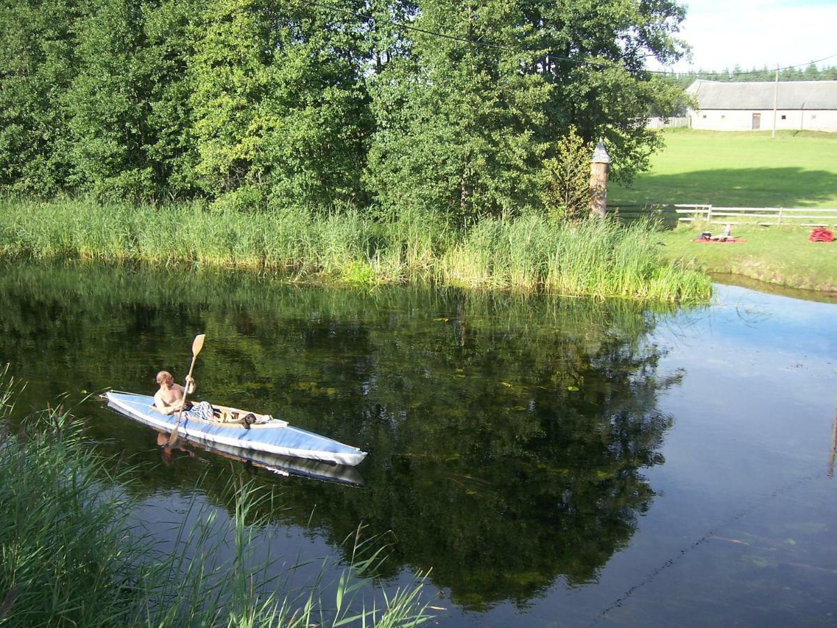 Domwigierski Pl -Jeziorki -Gr- Comfort-Ferienhaus-Polen - Wlasna Linia Brzegowa I Sauna Wysoki Most  外观 照片