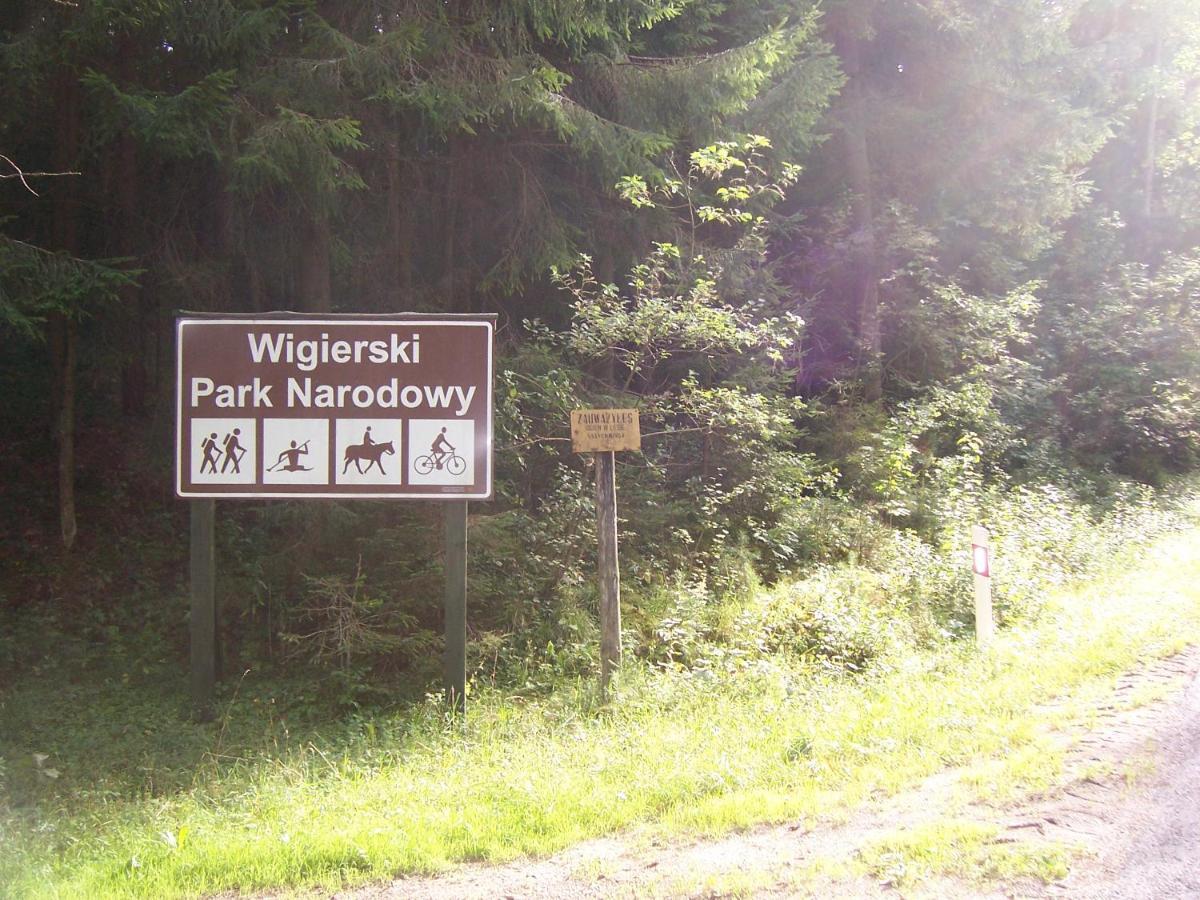 Domwigierski Pl -Jeziorki -Gr- Comfort-Ferienhaus-Polen - Wlasna Linia Brzegowa I Sauna Wysoki Most  客房 照片